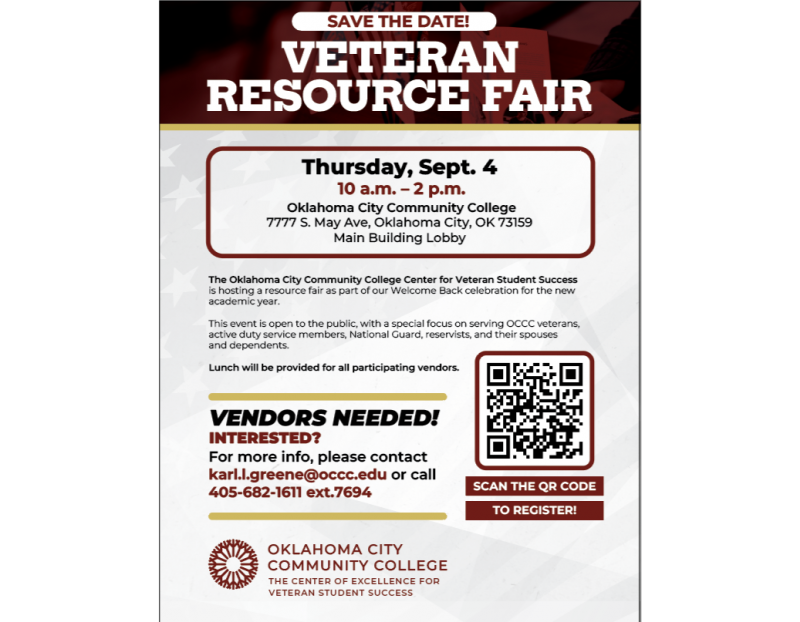 OCCC Veteran Resource Fair OCCC Veteran Resource Fair