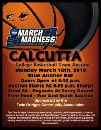 TBCA March Madness Calcutta Auction TBCA March Madness Calcutta Auction