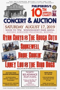 Philipsburg's 10th Annual Charity Concert and Auction Philipsburg's 10th Annual Charity Concert and Auction