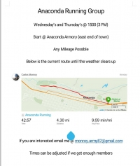 Anaconda Running Group Anaconda Running Group