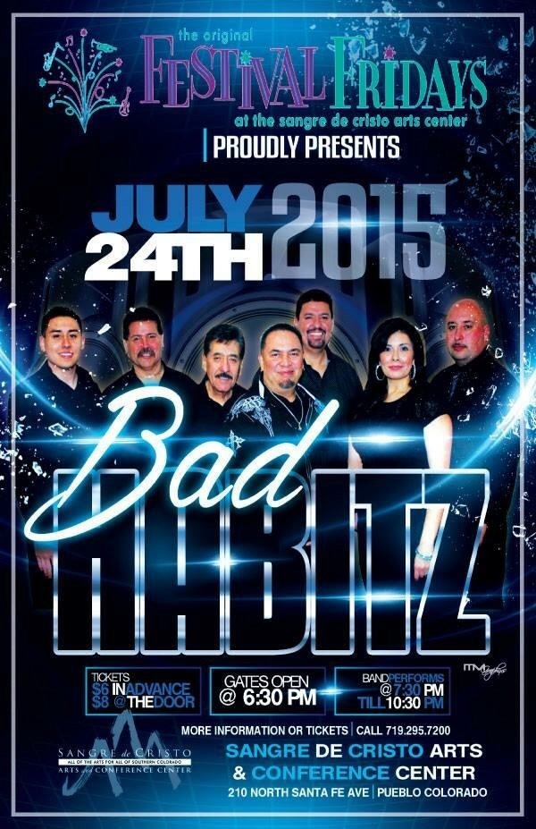 bad Habitz at festival Fridays July 24th! 07/24/2015 pueblo, Colorado