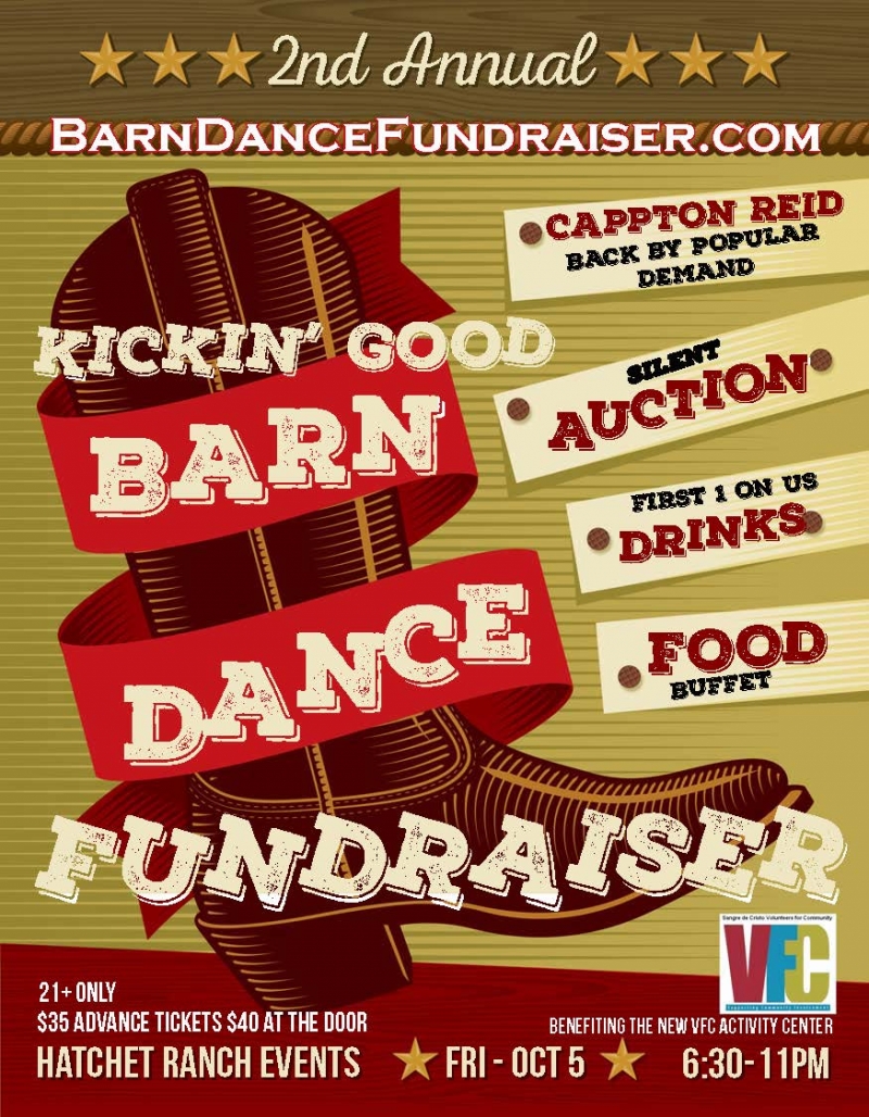 2nd Annual Barn Dance Fundraiser 10 05 2018 Pueblo Colorado