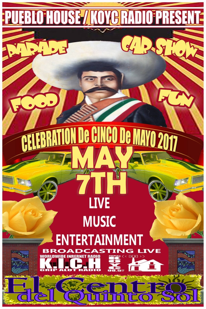 Cinco de Mayo Parade & Festivities 05/07/2017 Pueblo, Colorado