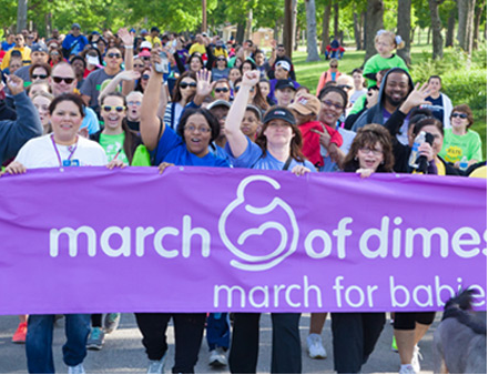 March of Dimes March for Babies 04/29/2017 Pueblo, Colorado, Gateway ...