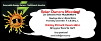 REOCA- Solar Owners Coalition Meeting REOCA- Solar Owners Coalition Meeting