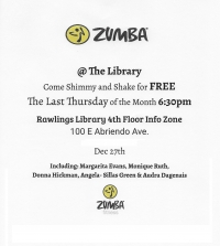 FREE ZUMBA CLASS @ RAWLINGS FREE ZUMBA CLASS @ RAWLINGS