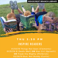Inspire Readers: Kids Book Discussion Inspire Readers: Kids Book Discussion