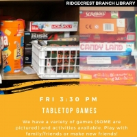 Fun Friday: Tabletop Games Fun Friday: Tabletop Games