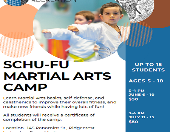 Schu-Fu Martial Arts Summer Camp