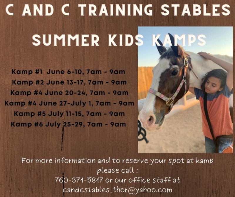 C and C Training Stables Kids Kamp's