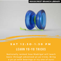 Yo-yo Tricks with Jose Yo-yo Tricks with Jose