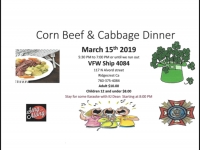 Corn beef and Cabbage Dinner Corn beef and Cabbage Dinner