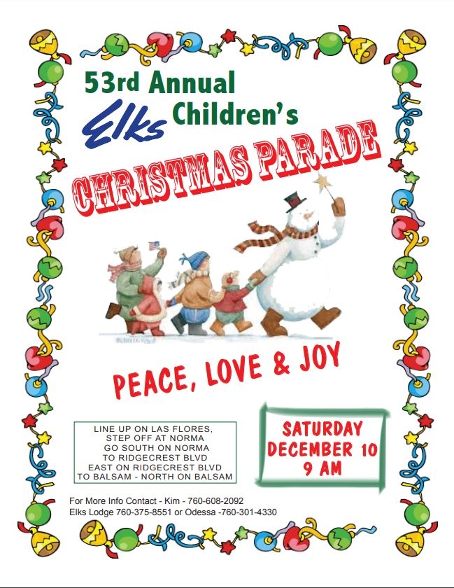 53rd Annual Children's Elks Christmas Parade
