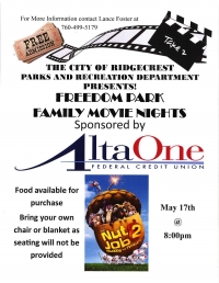 Freedom Park Family Movie Night Freedom Park Family Movie Night