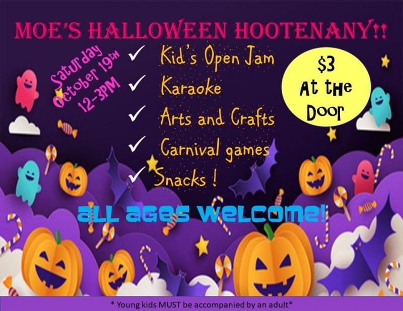 Moe�s Halloween Hootenanny for Kids! 10/19/2019 Ridgecrest, , Moe�s