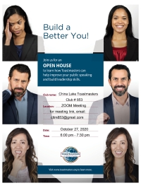 Open House: China Lake Toastmasters #853 Open House: China Lake Toastmasters #853