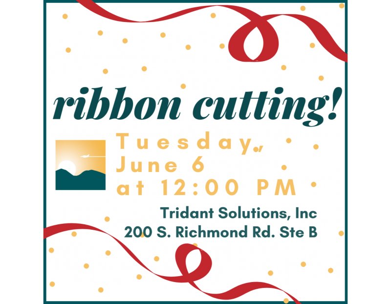 Ribbon Cutting at Tridant Solutions
