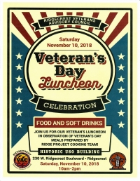 Free Veterans Lunchon Free Veterans Lunchon
