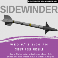 Wednesday Visitor: Sidewinder Missile Wednesday Visitor: Sidewinder Missile