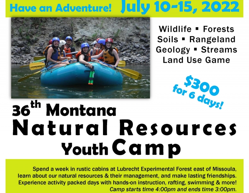 Montana Natural Resource Youth Camp