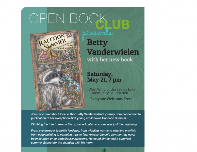 Open Book Club with Betty Vanderwielen