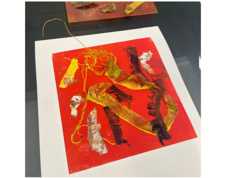 Monoprinting Using Recycled Materials Monoprinting Using Recycled Materials