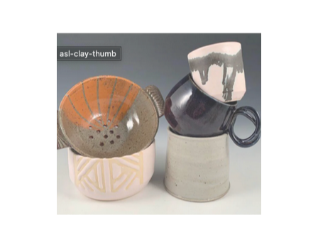 ASL & Clay; One Night Wheel Workshop 2-5pm ASL & Clay; One Night Wheel Workshop 2-5pm