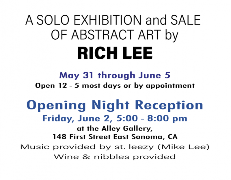 Rich Lee Art Opening Night Reception