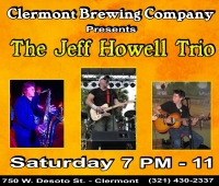 Jeff Howell Trio at Clermont Brewing Company Jeff Howell Trio at Clermont Brewing Company