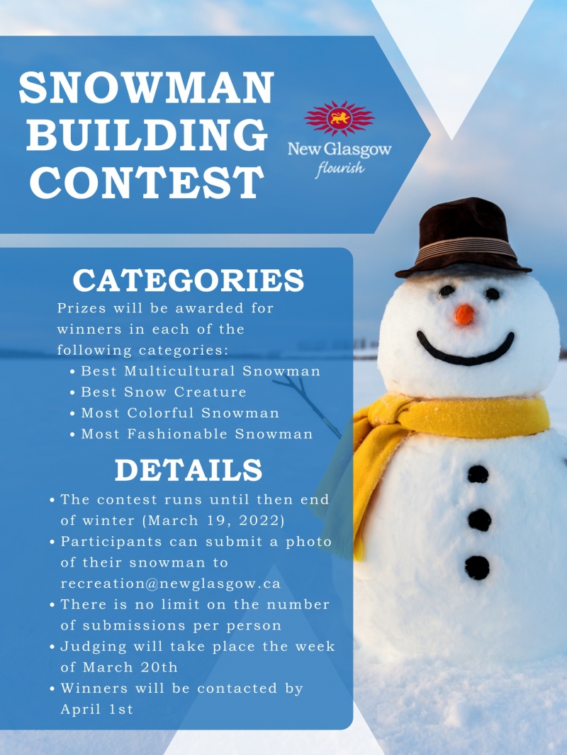 Town of New Glasgow Snowman Building Contest