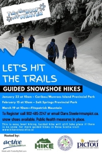 Guided Snowshoe Hike - Smelt Brook Hike Guided Snowshoe Hike - Smelt Brook Hike