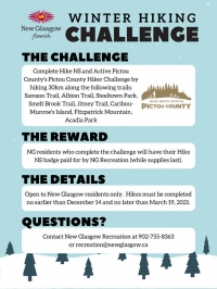 Winter Hiking Challenge Winter Hiking Challenge