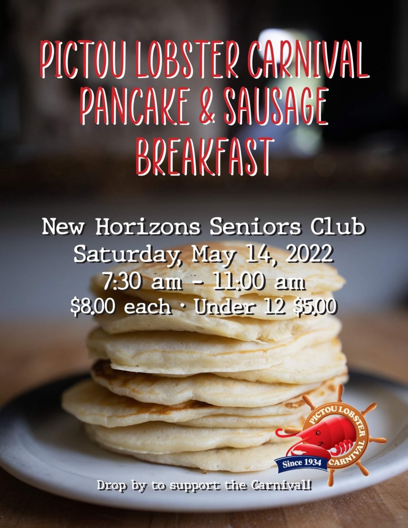 Pictou Lobster Carnival - Pancake & Sausage Breakfast Fundraiser