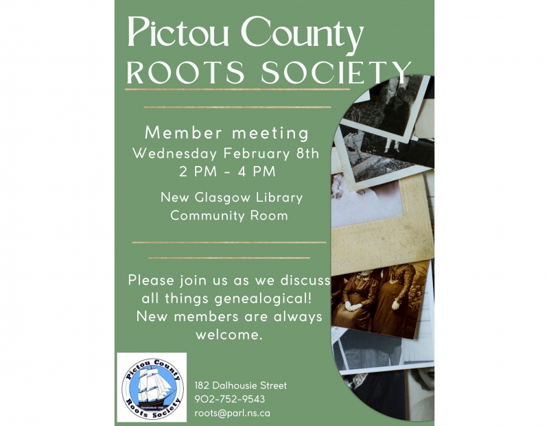 Pictou County Roots Society 